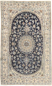 Nain Teppich 185X310 Echter Orientalischer Handgeknüpfter Hellgrau/Dunkel Beige/Dunkelgrau (Wolle, Persien/Iran)