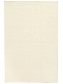  Kelim Loom - Natural Teppich 250X350 Echter Moderner Handgewebter Dunkel Beige/Weiß/Creme Großer (Wolle, Indien)