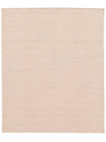  Kelim Loom - Misty Pink Teppich 250X300 Echter Moderner Handgewebter Hellrosa Großer (Wolle, Indien)
