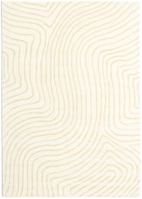  Woodyland - Beige Teppich 160X230 Moderner Beige/Weiß/Creme (Wolle, Indien)