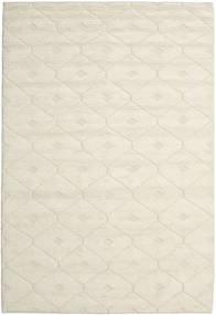  Romby - Off Weiß Teppich 200X300 Echter Moderner Handgewebter Beige/Dunkel Beige (Wolle, Indien)