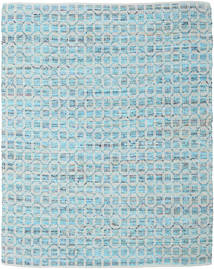  Elna - Bright_Blue Teppich 250X300 Echter Moderner Handgewebter Hellblau/Hellgrau Großer (Baumwolle, Indien)