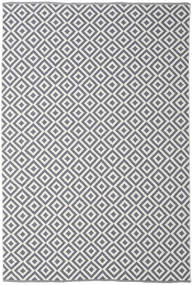  Torun - Schwarz/Weiß Teppich 200X300 Echter Moderner Handgewebter Hellgrau/Dunkelgrau (Baumwolle, Indien)