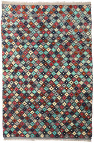  Moroccan Berber - Afghanistan Teppich 204X298 Echter Moderner Handgeknüpfter Grau/Dunkelgrau (Wolle, )