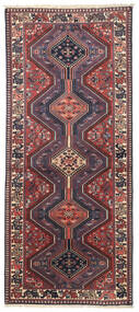  Yalameh Teppich 80X195 Echter Orientalischer Handgeknüpfter Läufer Dunkelrot/Dunkellila (Wolle, Persien/Iran)
