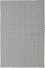  Torun - Schwarz/Neutral Teppich 200X300 Echter Moderner Handgewebter Dunkelgrau/Beige (Baumwolle, Indien)