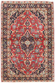  Keshan Patina Teppich 98X150 Echter Orientalischer Handgeknüpfter Dunkelgrau/Dunkelrot (Wolle, Persien/Iran)