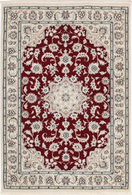  Orientalischer Nain 9La Sherkat Farsh Teppich Teppich 80X120 Beige/Grau ( Persien/Iran)