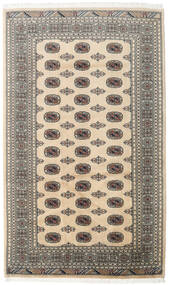  Pakistan Buchara 2Ply Teppich 152X254 Echter Orientalischer Handgeknüpfter Beige/Hellgrau (Wolle, Pakistan)