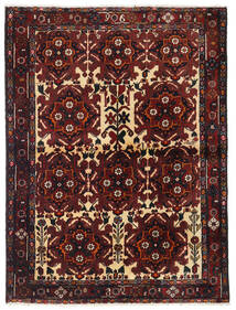  Afshar Teppich 108X145 Echter Orientalischer Handgeknüpfter Dunkelrot/Dunkelbraun (Wolle, Persien/Iran)