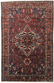  Bachtiar Teppich 155X245 Echter Orientalischer Handgeknüpfter Dunkelbraun/Dunkelrot (Wolle, Persien/Iran)