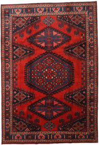  Wiss Teppich 214X313 Echter Orientalischer Handgeknüpfter Dunkelrot/Rost/Rot (Wolle, Persien/Iran)