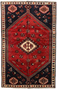  Ghashghai Teppich 161X251 Echter Orientalischer Handgeknüpfter Dunkelrot/Rost/Rot (Wolle, Persien/Iran)