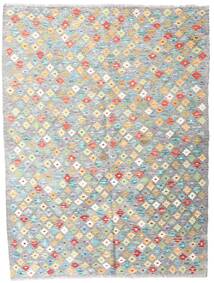  Kelim Afghan Old Style Teppich 150X198 Echter Orientalischer Handgewebter Hellgrau/Türkisblau (Wolle, Afghanistan)
