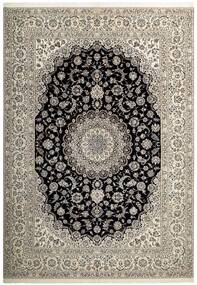 Echter Teppich Nain 6La Teppich 255X358 Beige/Grau Großer ( Persien/Iran)