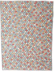  Kelim Afghan Old Style Teppich 174X231 Echter Orientalischer Handgewebter Hellgrau/Weiß/Creme (Wolle, Afghanistan)
