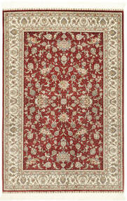 124X186 Herike Ch Teppich Teppich Orientalischer Beige/Rot (Seide, China)