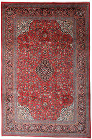  Mahal Teppich 208X310 Echter Orientalischer Handgeknüpfter Dunkelbraun/Dunkelrot (Wolle, Persien/Iran)
