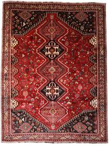  Ghashghai Teppich 227X296 Echter Orientalischer Handgeknüpfter Dunkelrot/Dunkelbraun (Wolle, Persien/Iran)