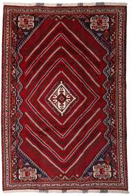  Persischer Ghashghai Teppich 212X310 Dunkelrot/Rot 