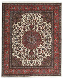  Persischer Täbriz 60 Raj Seidenkette Teppich Teppich 201X248 Rot/Dunkelrot ( Persien/Iran)