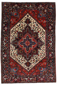  Orientalischer Heriz Teppich Teppich 185X272 Dunkelrot/Rot (Wolle, Persien/Iran)