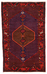  Koliai Teppich 123X198 Echter Orientalischer Handgeknüpfter Dunkelrot/Dunkellila (Wolle, Persien/Iran)