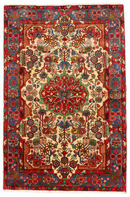  Nahavand Old Teppich 159X240 Echter Orientalischer Handgeknüpfter Dunkelrot/Dunkelbraun (Wolle, Persien/Iran)