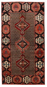 134X260 Koliai Teppich Orientalischer Braun/Rot (Wolle, Persien/Iran)