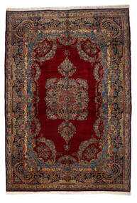  Orientalischer Kerman Fine Ca. 1980 Teppich 345X505 Dunkelrot/Braun Großer (Wolle, Persien/Iran)