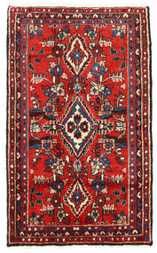  Lillian Teppich 63X105 Echter Orientalischer Handgeknüpfter Rost/Rot/Dunkelblau (Wolle, Persien/Iran)