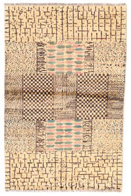  Moroccan Berber - Afghanistan Teppich 100X153 Echter Moderner Handgeknüpfter Beige/Braun (Wolle, Afghanistan)