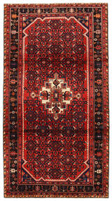  Koliai Teppich 119X220 Echter Orientalischer Handgeknüpfter Dunkelrot/Rost/Rot (Wolle, Persien/Iran)