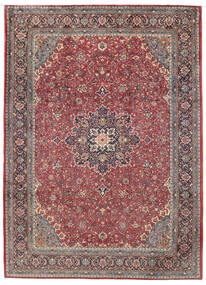 255X353 Sarough Teppich Teppich Echter Orientalischer Handgeknüpfter Rot/Grau Großer (Wolle, Persien/Iran)
