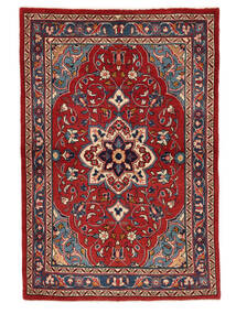  Persischer Sarough Teppich Teppich 113X168 Rot/Dunkellila (Wolle, Persien/Iran)
