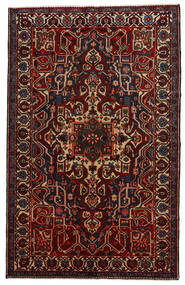  Bachtiar Teppich 161X257 Echter Orientalischer Handgeknüpfter Dunkelbraun/Dunkelrot (Wolle, Persien/Iran)