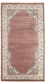  Mir Indisch Teppich 92X164 Echter Orientalischer Handgeknüpfter Rot/Beige (Wolle, )