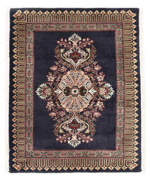  Kashmar Teppich 68X85 Echter Orientalischer Handgeknüpfter Dunkelgrau/Hellbraun (Wolle, Persien/Iran)
