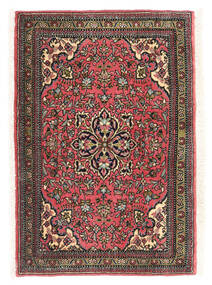  Ghom Kork/Seide Teppich 58X85 Echter Orientalischer Handgeknüpfter Weiß/Creme/Schwartz (Wolle/Seide, Persien/Iran)