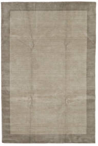  Handloom Frame - 2. Wahl Teppich 200X300 Moderner Braun/Dunkelbraun (Wolle, Indien)