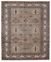 247X302 Kazak Ariane Teppich Teppich Echter Orientalischer Handgeknüpfter Braun/Dunkelrot (Wolle, Afghanistan)