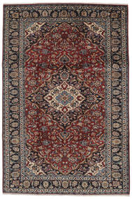  Persischer Najafabad Teppich Teppich 210X314 Schwarz/Braun (Wolle, Persien/Iran)