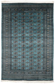 Pakistan Buchara 2Ply Teppich Teppich 160X237 Schwarz/Dunkeltürkis (Wolle, Pakistan)