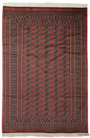  Pakistan Buchara 2Ply Teppich 188X269 Echter Orientalischer Handgeknüpfter Schwartz/Dunkelbraun (Wolle, Pakistan)