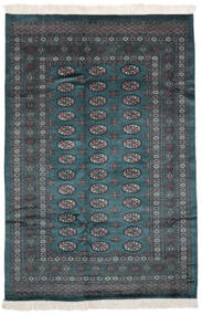  Pakistan Buchara 2Ply Teppich 160X234 Echter Orientalischer Handgeknüpfter Schwartz (Wolle, Pakistan)
