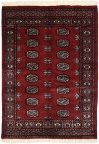  Pakistan Buchara 3Ply Teppich 127X175 Echter Orientalischer Handgeknüpfter Schwartz/Dunkellila (Wolle, Pakistan)