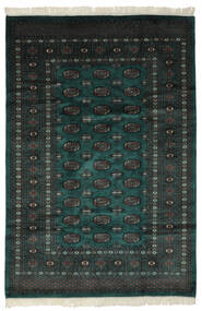  Pakistan Buchara 3Ply Teppich 185X280 Echter Orientalischer Handgeknüpfter Schwartz (Wolle, Pakistan)
