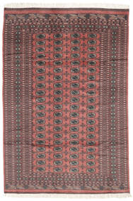  Pakistan Buchara 2Ply Teppich 180X270 Echter Orientalischer Handgeknüpfter Dunkelrot/Dunkelbraun (Wolle, Pakistan)