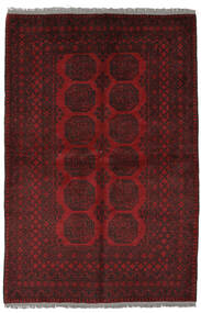  Afghan Teppich 156X232 Echter Orientalischer Handgeknüpfter Schwartz (Wolle, Afghanistan)