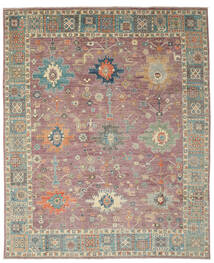 241X302 Usak Design Teppich Teppich Orientalischer Braun/Dunkelrot (Wolle, Afghanistan)